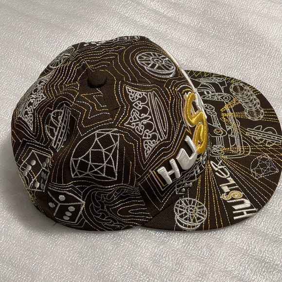 Detailed Brown City Hunter Hustler Cap - Size Medium HU$TLER - Picture 5 of 17